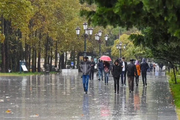 Sabah Bakıya yağış yağacaq - PROQNOZ