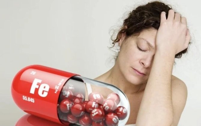 Bunlar dəmir dərmanlarının təsirini azaldır