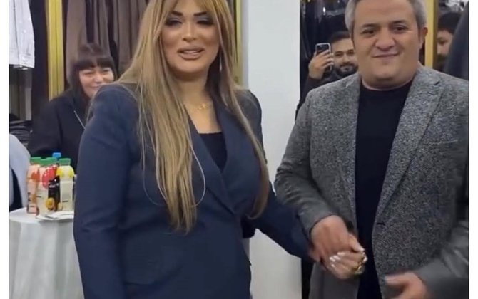 Orxan Lökbatanlı xanımına mağaza AÇDI: ilk dəfə görüntüləndilər - VİDEO