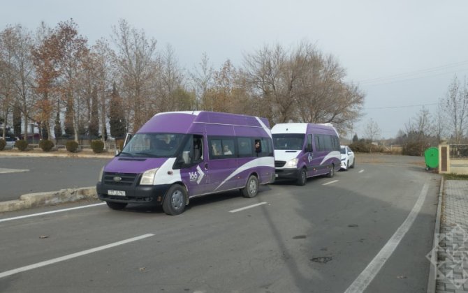 Böyük Qayıdış: Ağdərə rayonuna növbəti köç karvanı yola düşüb