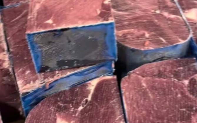 Bakıda ucuz qiymətə qəribə formalı ətlər satışa çıxarıldı - VİDEO