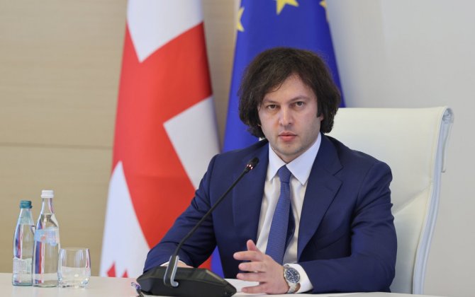 Gürcüstanın baş naziri Rusiya ilə münasibətlərdən danışıb