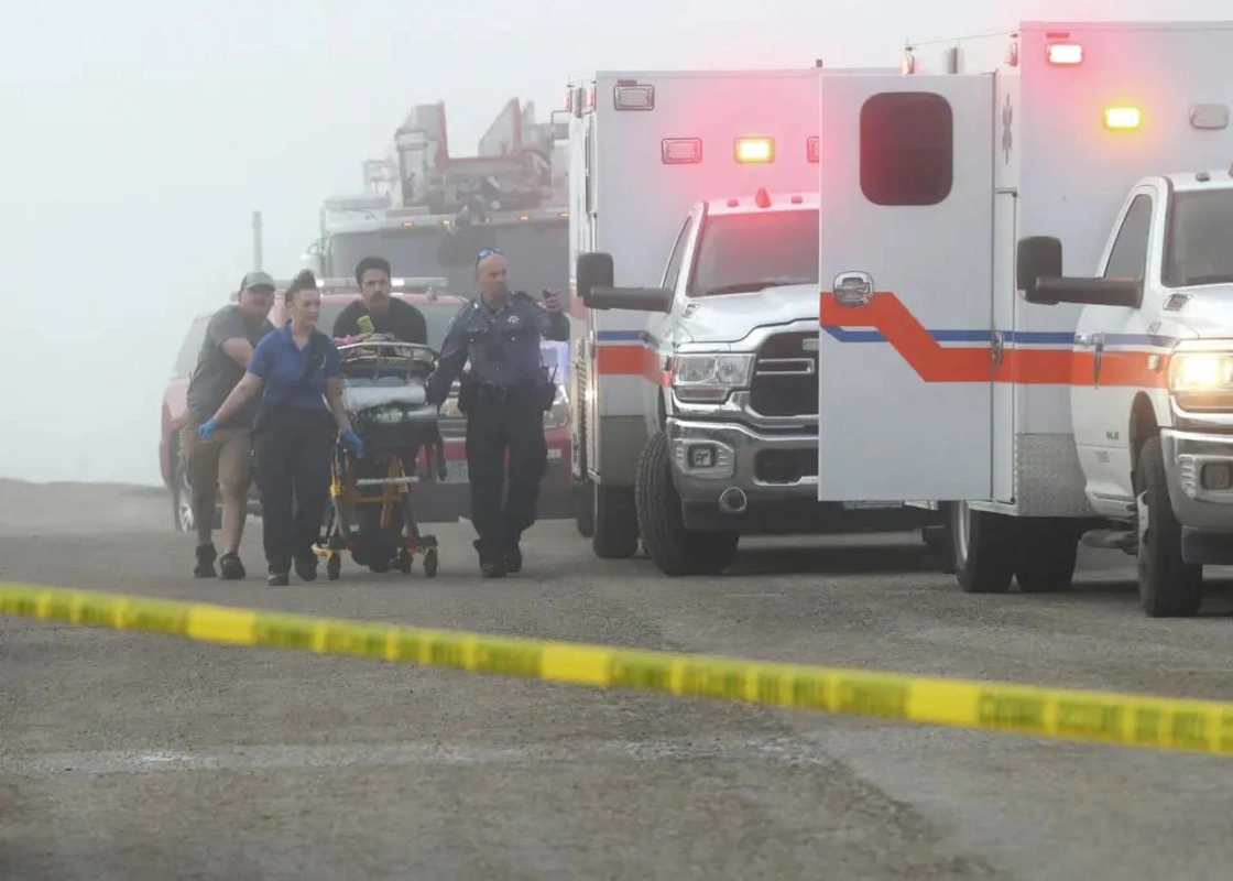 Пять человек погибли при крушении самолета ВМС Мексики в Техасе-ФОТО-ВИДЕО