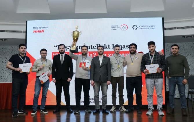 “Misli”nin dəstəyilə Peşəkar İntellekt Liqasının 2025-ci il mövsümü başa çatıb - FOTO/VİDEO