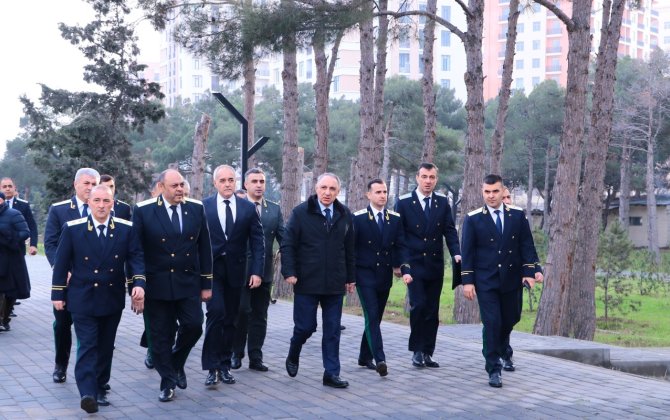 Kamran Əliyev Binəqədi prokurorluğunun yeni binasının açılışını etdi - FOTOLAR