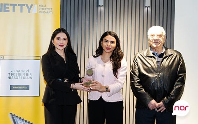 “Nar” və “Netty” ilin ən yaxşı rəqəmsal təşəbbüslərini mükafatlandırdılar - FOTO