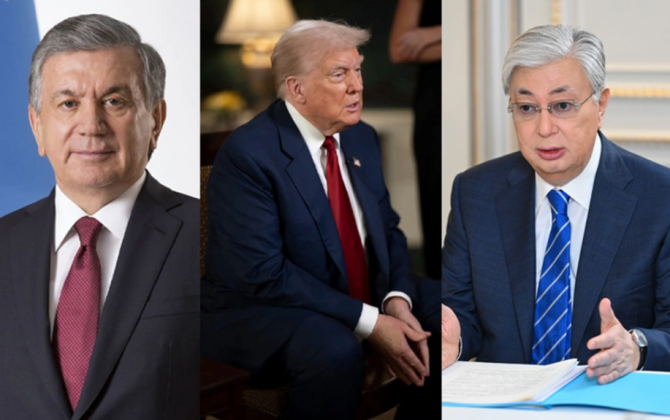 Tramp Mərkəzi Asiya liderləri ilə ticarət və əməkdaşlığın genişləndirilməsini müzakirə edib