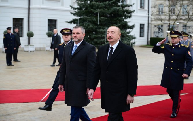 Peter Pelleqrini Prezident İlham Əliyevi təbrik edib