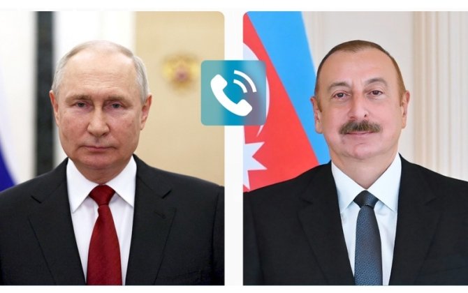 Владимир Путин позвонил Ильхаму Алиеву