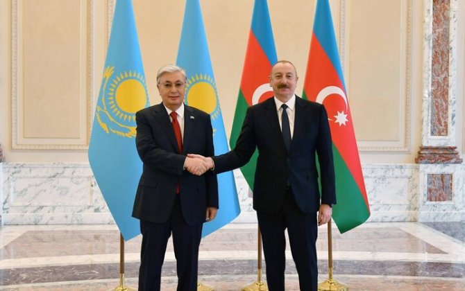 Kasım-Jomart Tokayev İlham Əliyevə zəng etdi