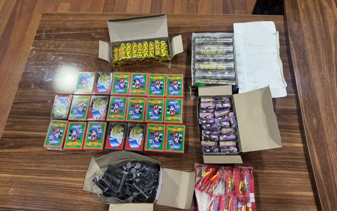 Pirotexniki vasitələr satan şəxslər saxlanıldı