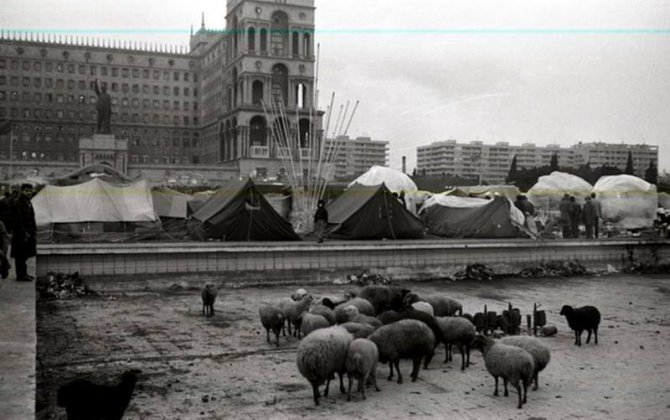 Raykom və “ispalkom”lar da Moskvaya qarşı çıxışlar edilən Meydan hərəkatı üçün pul və ərzaq toplayırdı...-ARXİV