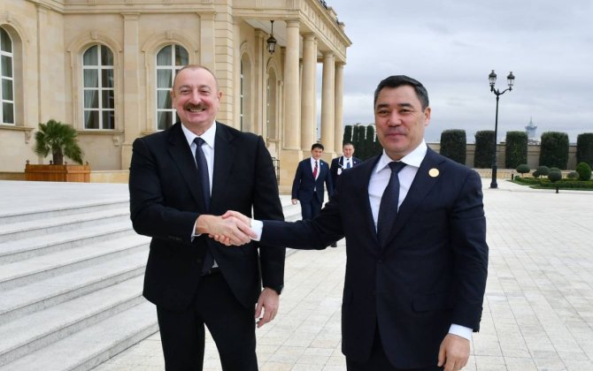 Sadır Japarov Prezident İlham Əliyevi təbrik edib