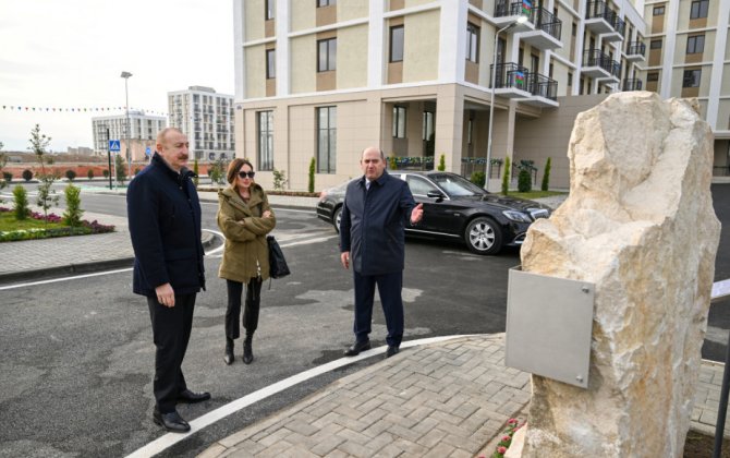 Prezident İlham Əliyev Ağdamda 2-ci yaşayış kompleksinin açılışında iştirak edib - YENİLƏNİB - FOTO