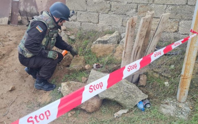 Bakıda sursat aşkarlandı - FOTO/VİDEO