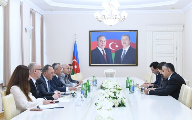 Dövlət Komitəsində BMT-nin rezident-əlaqələndiricisi ilə görüş keçirilib - FOTOLAR