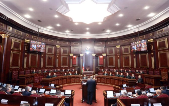 Ali Məhkəmə Plenumunun növbəti iclası keçirildi - FOTOLAR