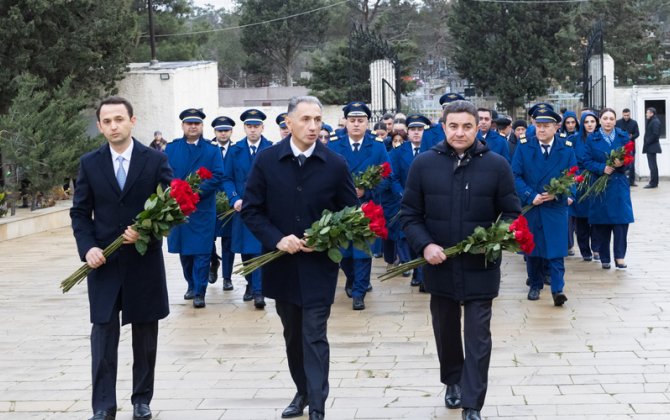 J2-8243 reysinin faciəsinin ildönümündə həlak olanların xatirəsi anılıb - FOTOLAR