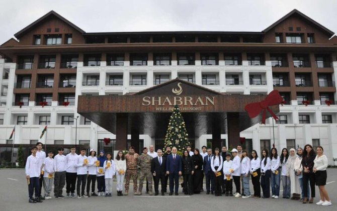 Şabranda VII “Qardaşlaşmış Qarabağ Məktəbləri” Qış düşərgəsinə start verildi - FOTO