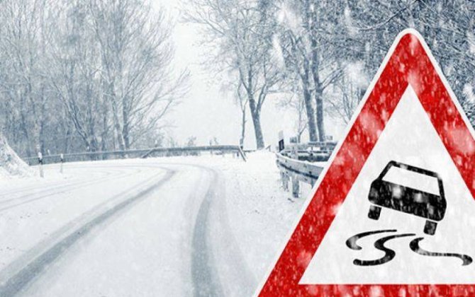 Bəzi yollar buz bağlayacaq - XƏBƏRDARLIQ
