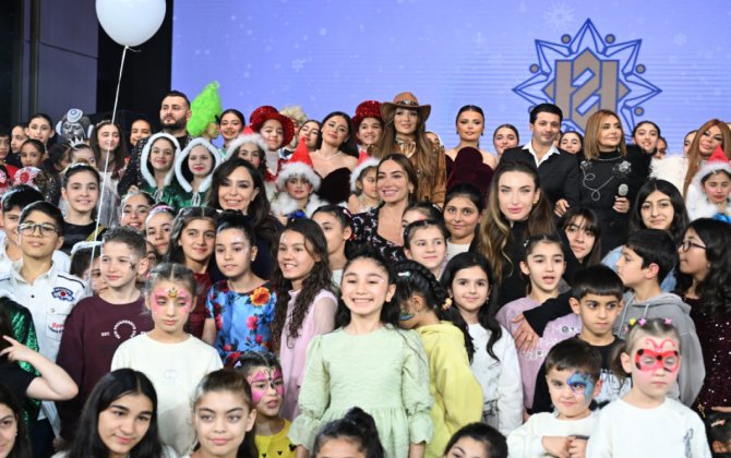 Heydər Əliyev Fondu uşaqlar üçün bayram şənliyi təşkil edib - FOTO