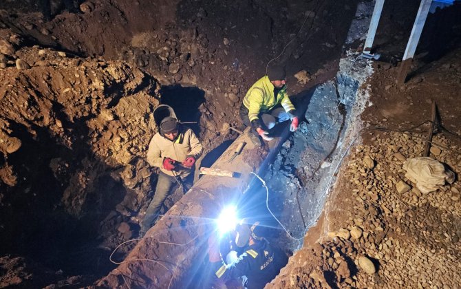 Gəncənin bir neçə qəsəbələrində qaz verlişi dayanıb - FOTO