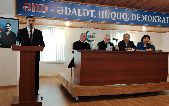 ƏHD Partiyası Ali Məclisinin iclası keçirilib