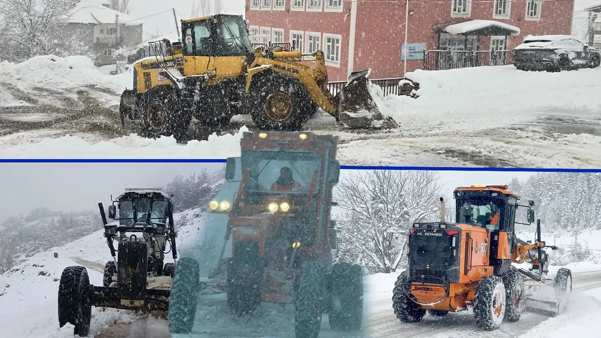 Türkiyədə hava şəraiti ilə bağlı 600-ə yaxın kəndlə əlaqə kəsilib