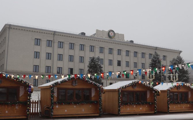 Xankəndiyə bu ilin ilk qarı yağdı - FOTOLAR