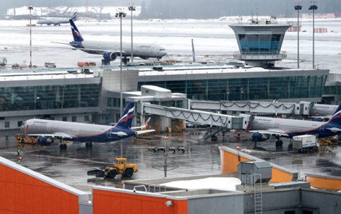 Moskvanın iki aeroportunda 300 uçuş təxirə salındı