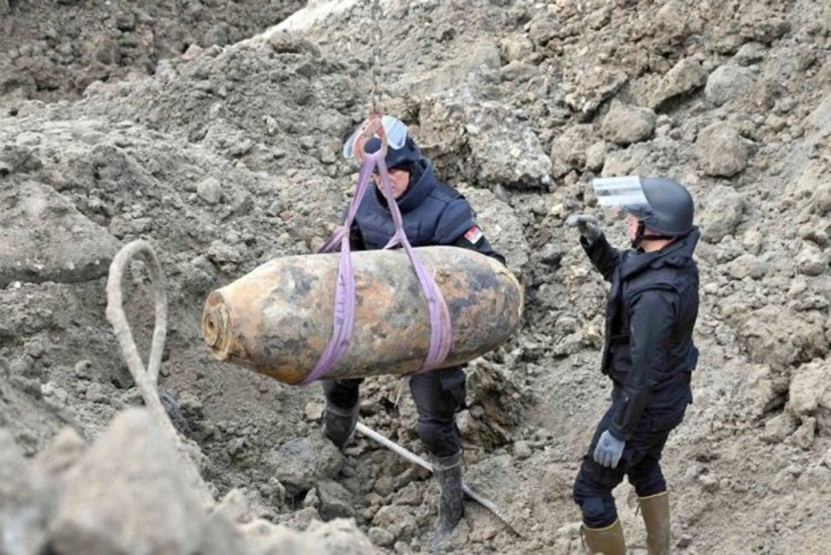 В центре Белграда нашли бомбу весом в полтонны