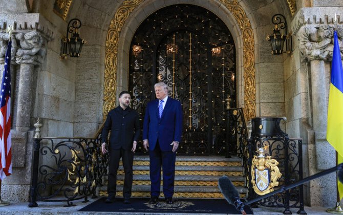 Tramp və Zelenski Floridada görüşdü