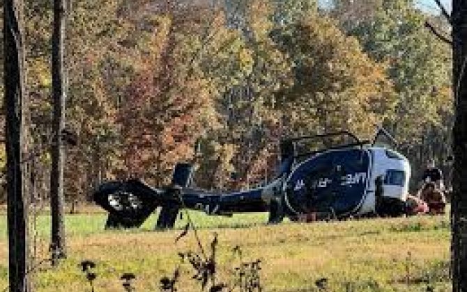 В Нью-Джерси в воздухе столкнулись вертолеты, погиб по меньшей мере один человек
