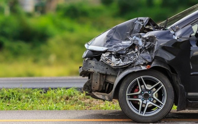 Ağdamda 2 avtomobil toqquşdu - Ər və arvad xəsarət aldı