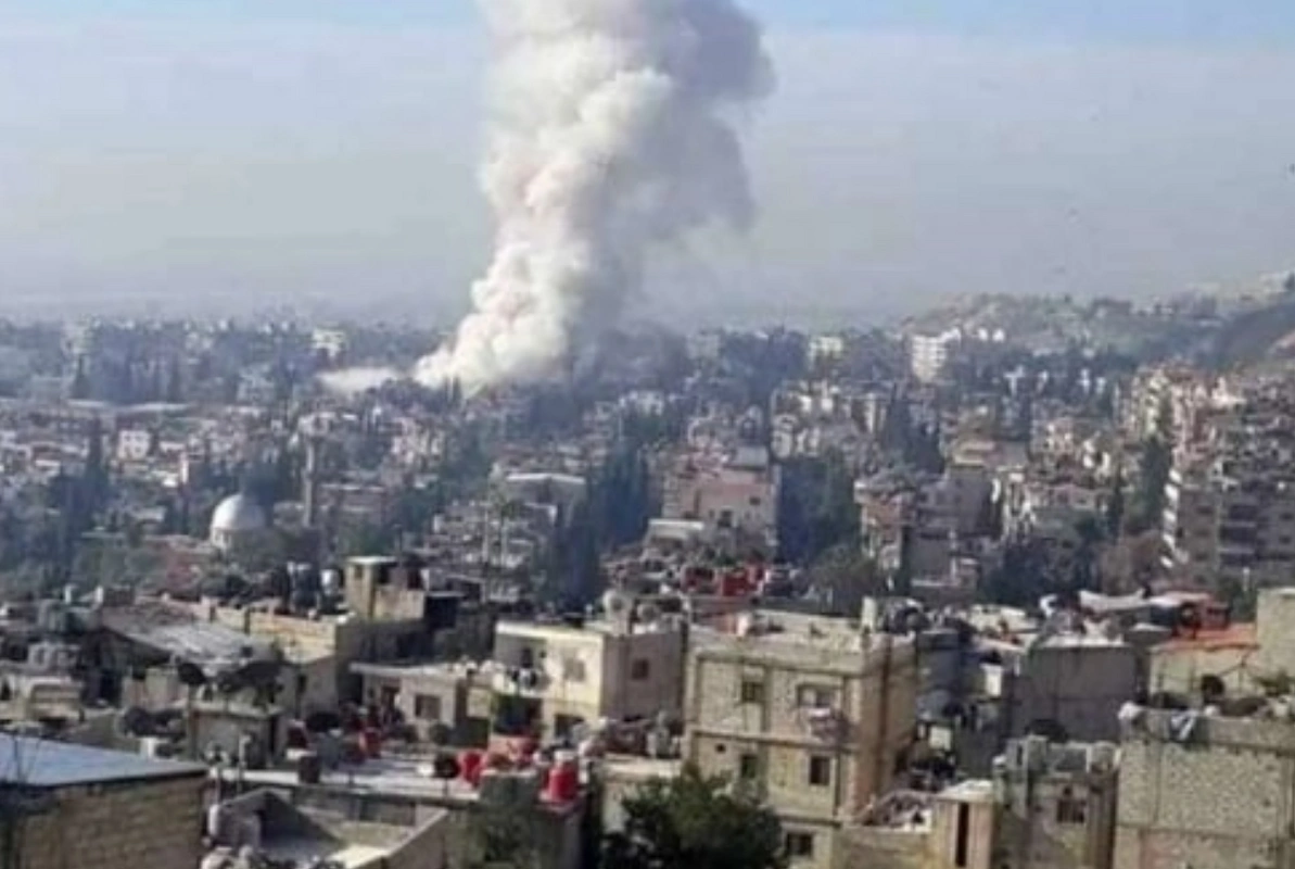 В столице Сирии произошёл мощный взрыв