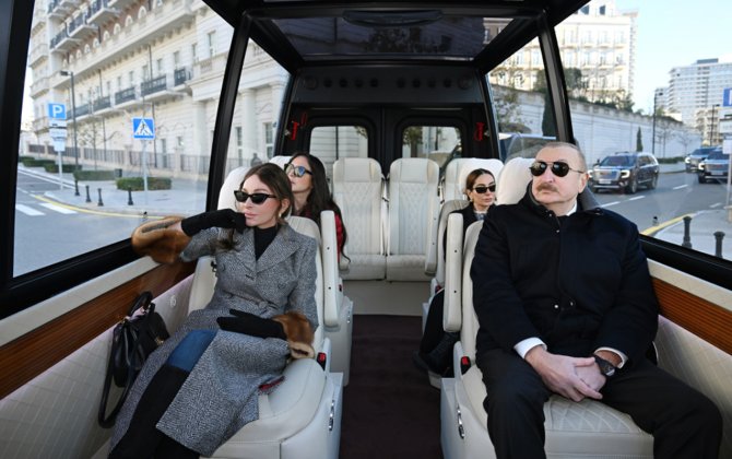 Prezident İlham Əliyev “Bakı Ağ Şəhər”də olub - FOTO - YENİLƏNİB