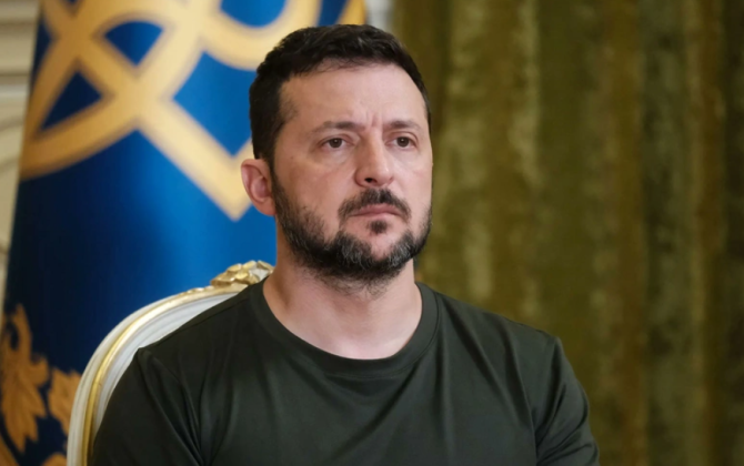 Zelenski: Ukraynalıların 85 faizi ordunun Donbasdan çıxmasına qarşıdır