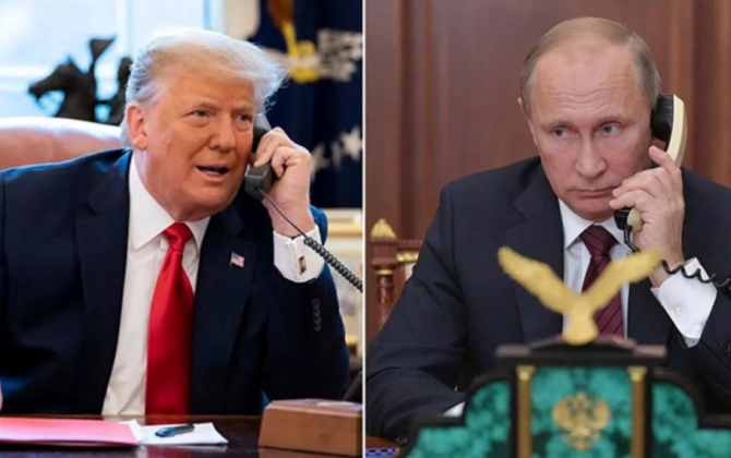 Ağ Ev: Tramp Putinlə pozitiv söhbət edib