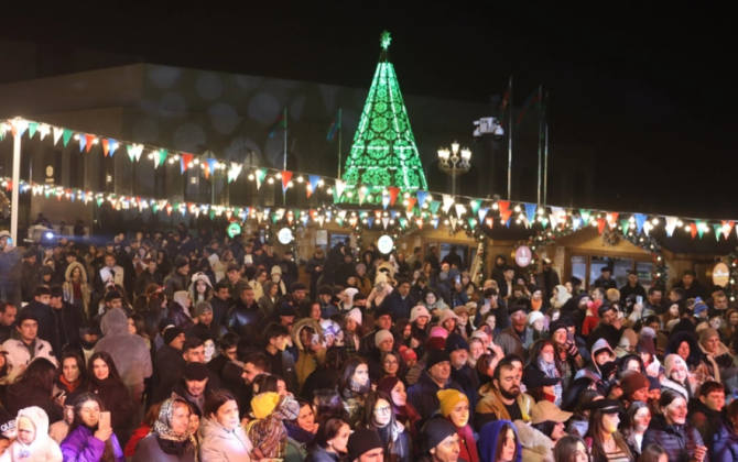 Xankəndidə bayram konserti keçirilib