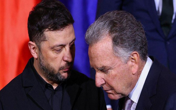 Zelenski Uitkoffla böhranın həlli ilə bağlı növbəti addımları müzakirə edib