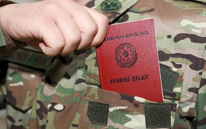 Bu şəxslərin hərbi xidmət müddəti AZALDILIR