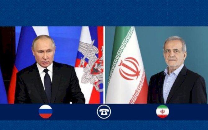 Putin Pezeşkiana zəng etdi