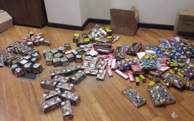 Pirotexniki vasitələr satan 9 nəfər saxlanıldı