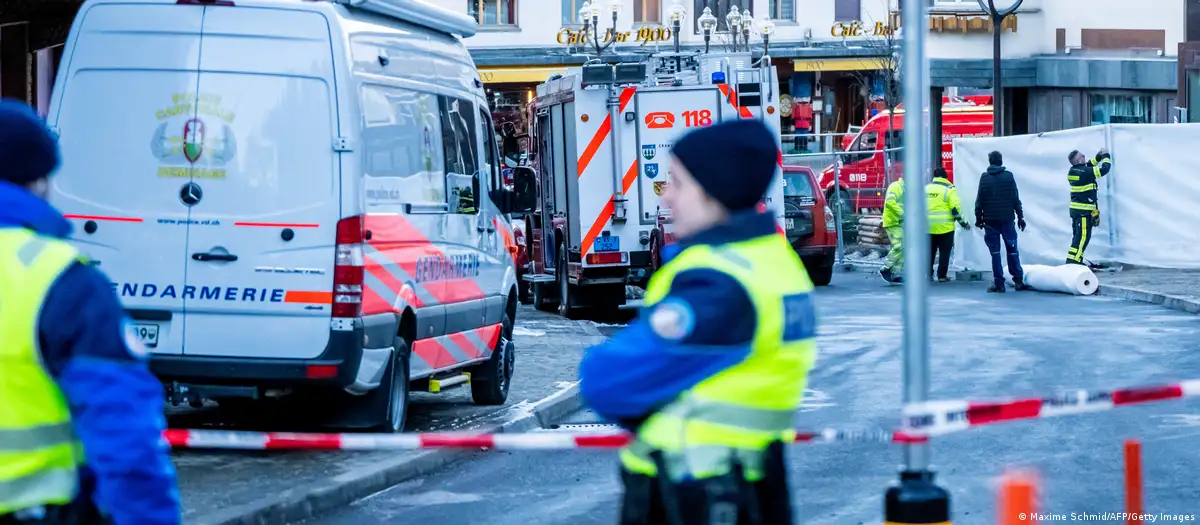 İsveçrədə dağ kurortunda yanğın: 40 nəfər həlak olub - VİDEO