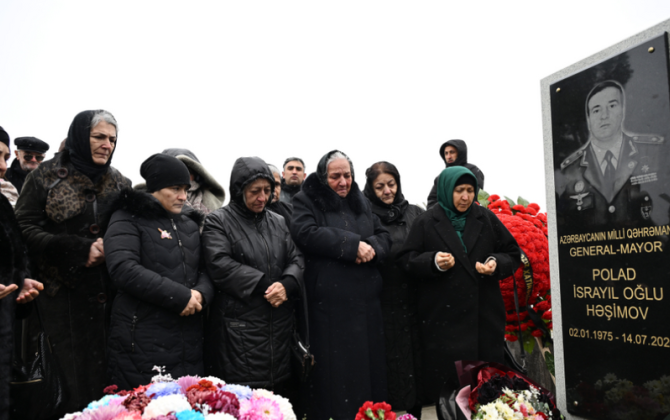 Şəhid general-mayor Polad Həşimov və mayor Murad Məmmədovun xatirələri anılıb - FOTO