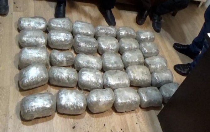 Bakıda əməliyyat - İki nəfərdən 29 kq marixuana götürüldü