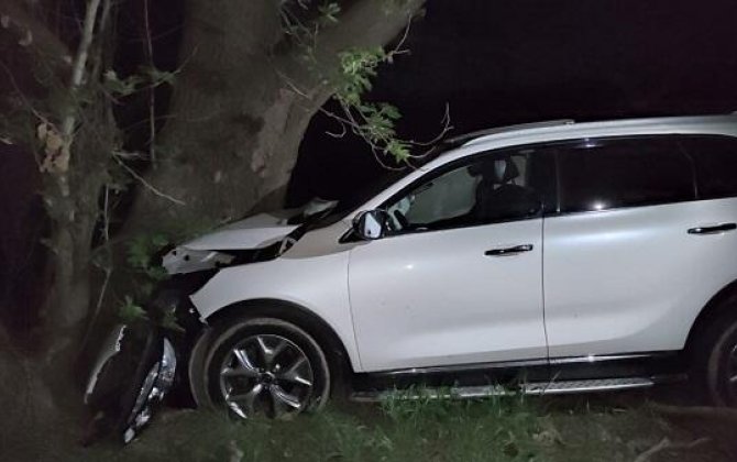 Qubada faciə: avtomobil qayadan aşdı - VİDEO