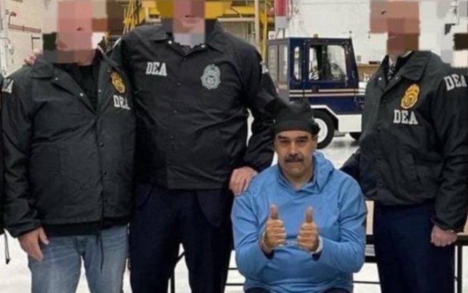 Qandallı Maduro Nyu-Yorkda 