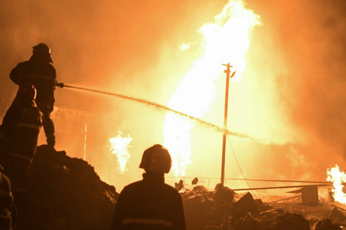 Qazdoldurma məntəqəsində partlayış olub