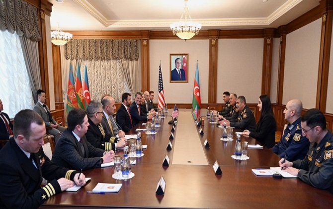 Azərbaycanla ABŞ arasında müdafiə əlaqələri müzakirə edildi